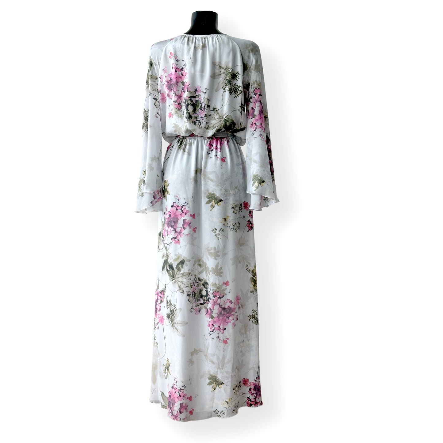 Silk Floral Day Dress