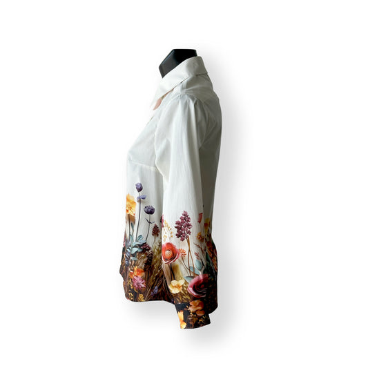 Digitally Printed Cotton Blouse