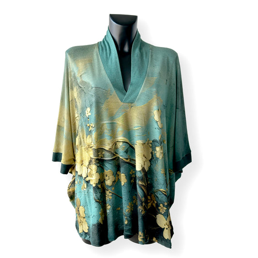 Digitally Printed Wool Tunic