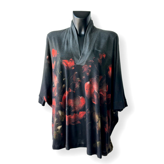Digitally Printed Wool Tunic