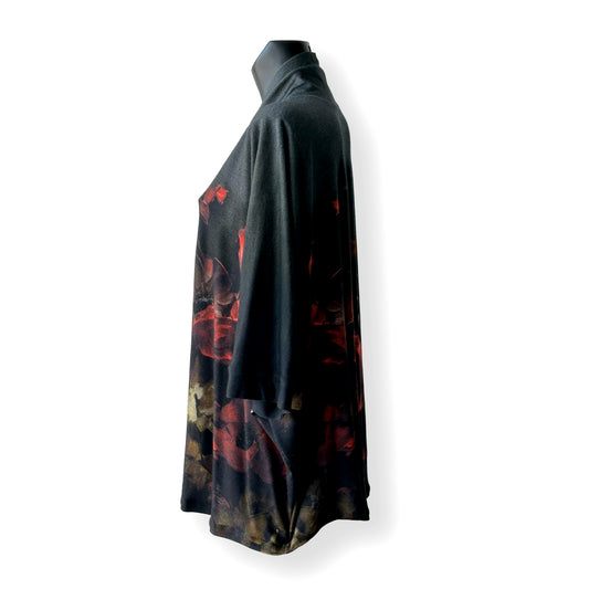 Digitally Printed Wool Tunic