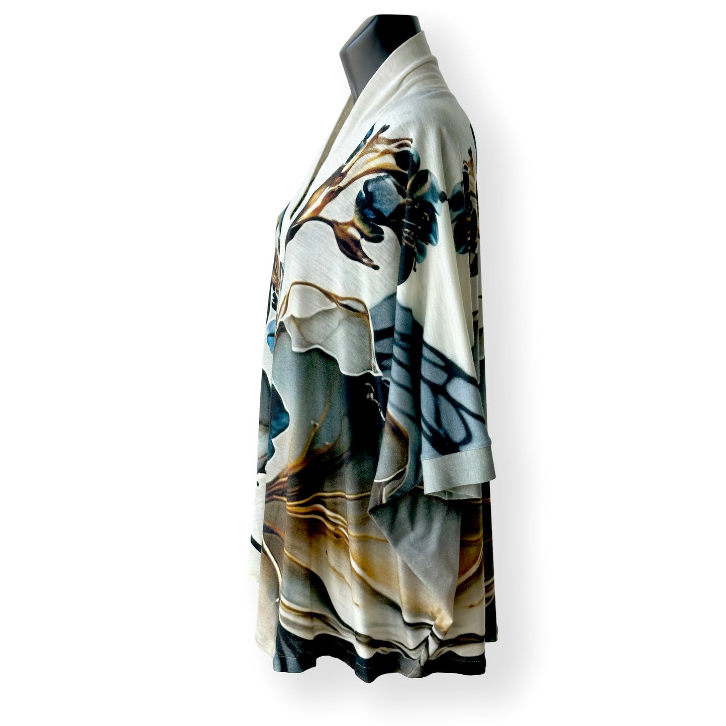 Digitally Printed Wool Tunic