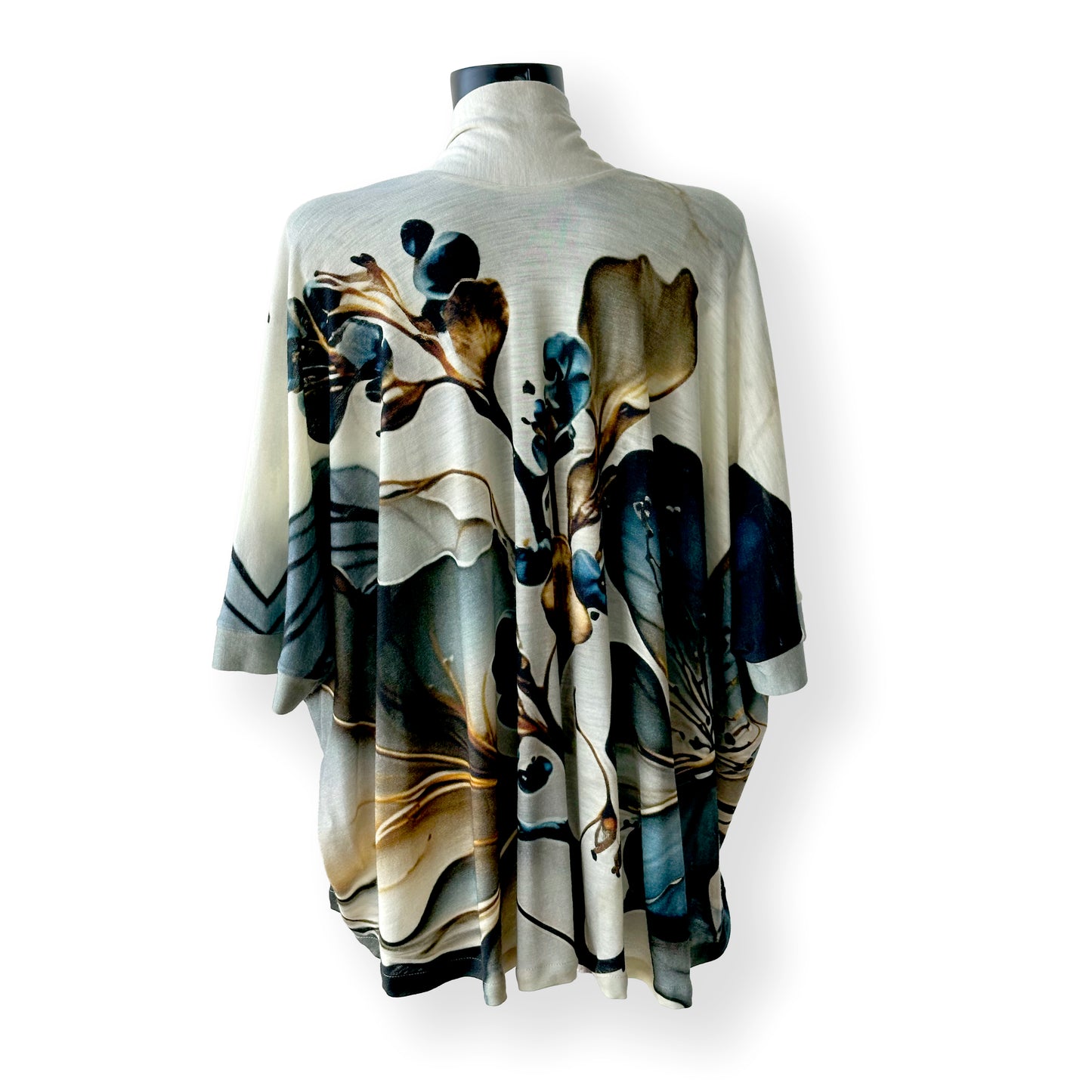 Digitally Printed Wool Tunic