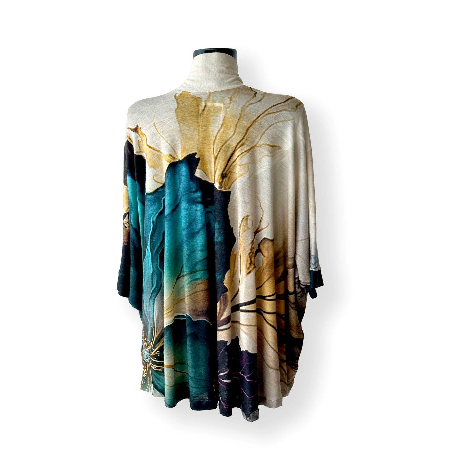 Digitally Printed Wool Tunic