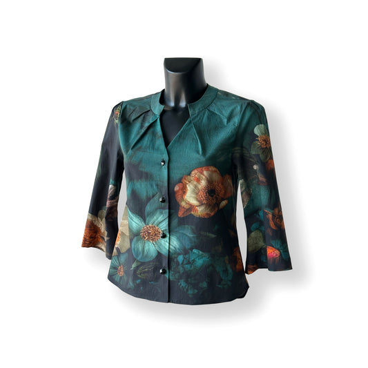 Digitally Printed Cotton Blouse